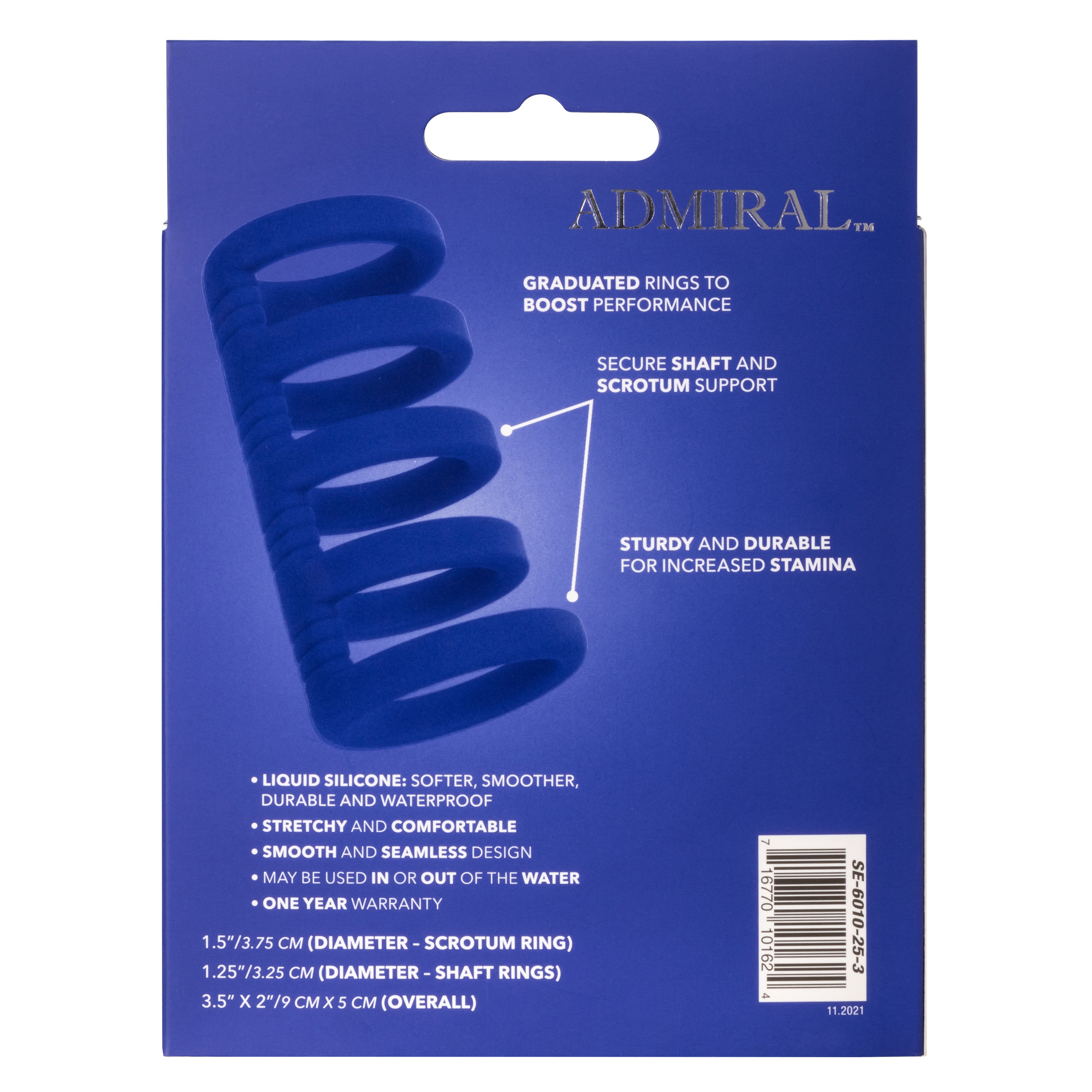 Admiral Xtreme Cage – Liquid Silicone Cock Cage > Bondage Gear > Male Chastity