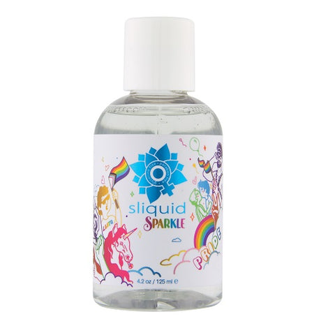 Sliquid Sparkle Water Based Personal Lubricant 125ml Vegan Water Based Lube