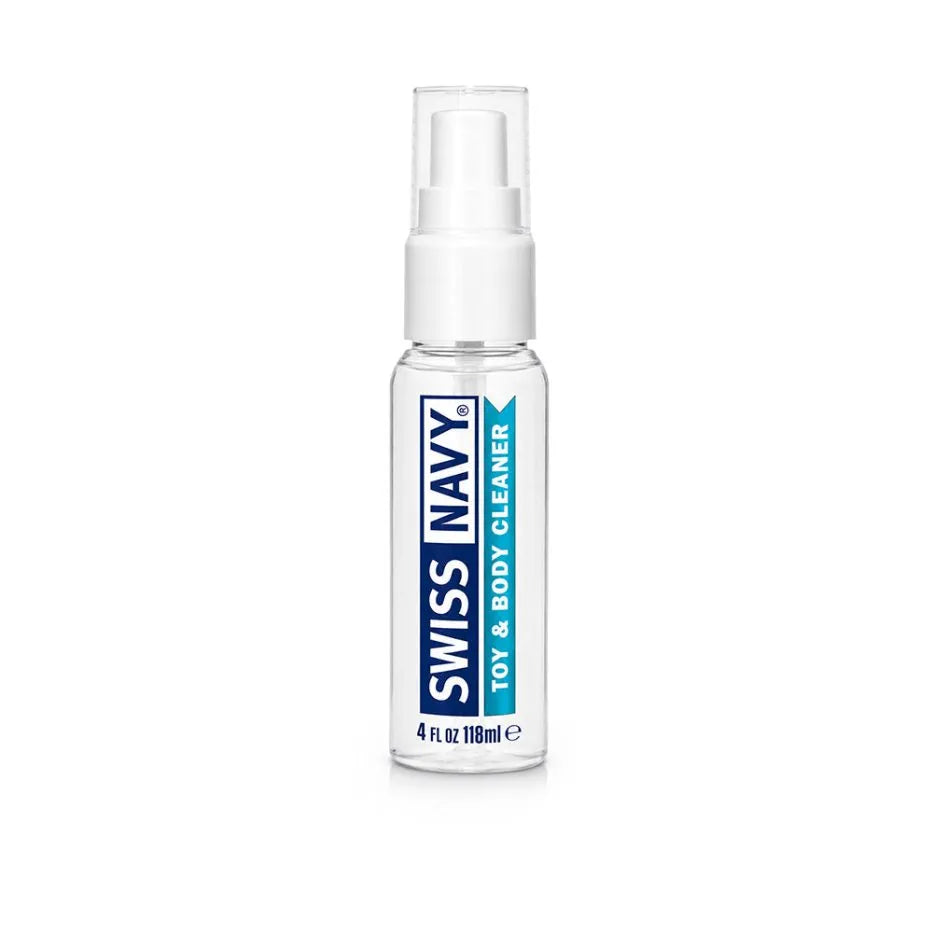 Swiss Navy Toy & Body Cleaner – Foaming Formula, 4 Oz Default Title > Essentials > Toy Cleaners Main image