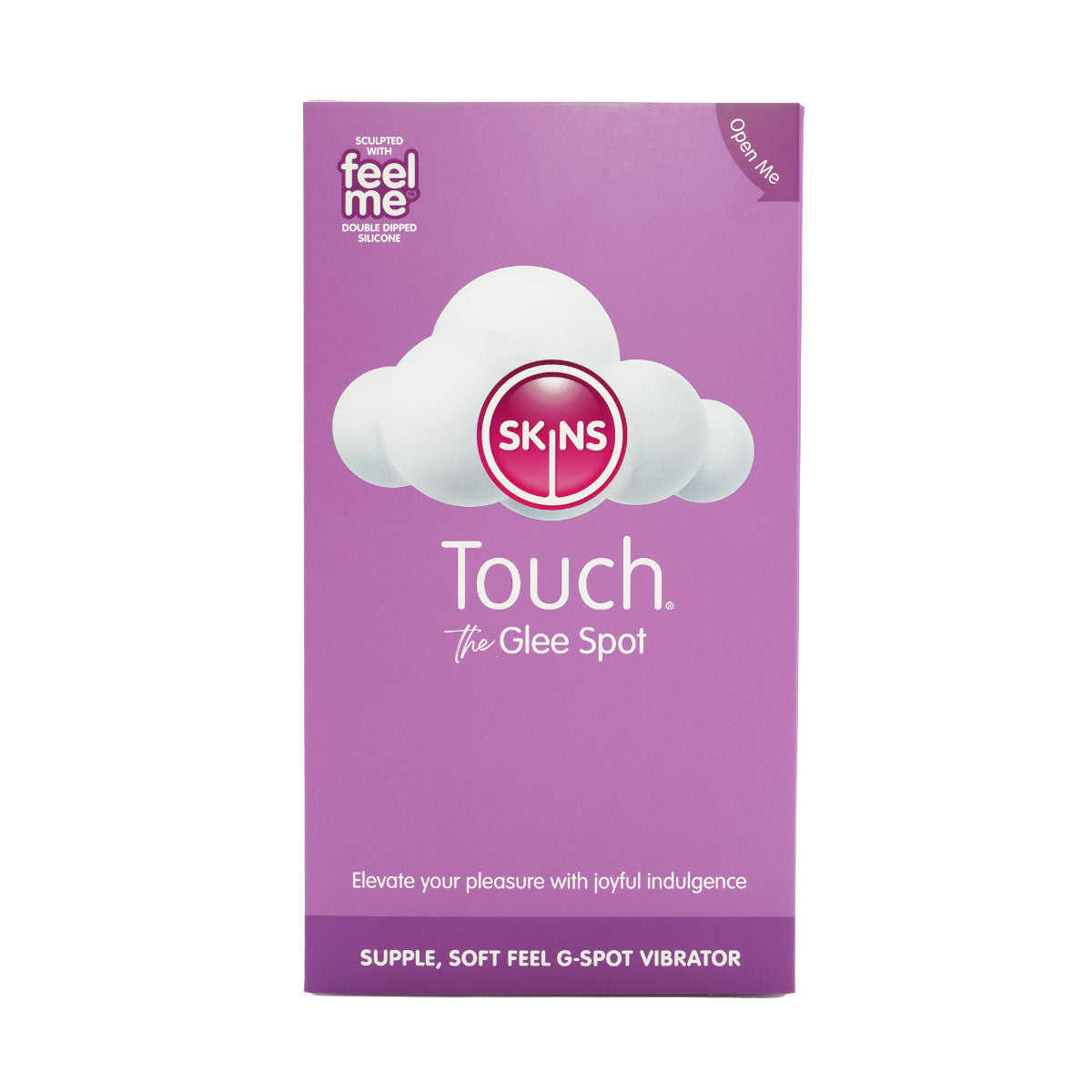 Skins Touch The Glee Spot 155mm Silicone Vibrator Purple Vibrators