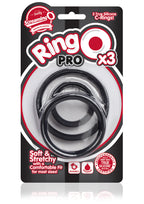 Screaming O Ringo Pro X3 – Silicone Stretchy Trio Pack Cock Rings > Cock Ring > Sets