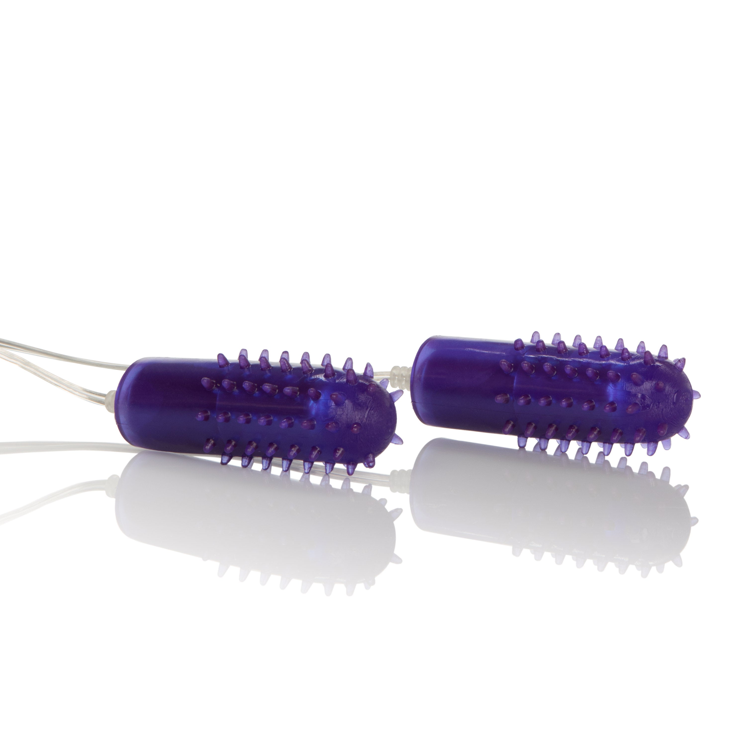 Turbo 8 Accelerator Double Bullet Vibrator with Tickler Sleeve BULLETS