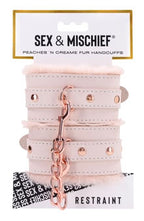 Sex and Mischief Peaches and Cream Fur Handcuffs > Bondage Gear > Restraints