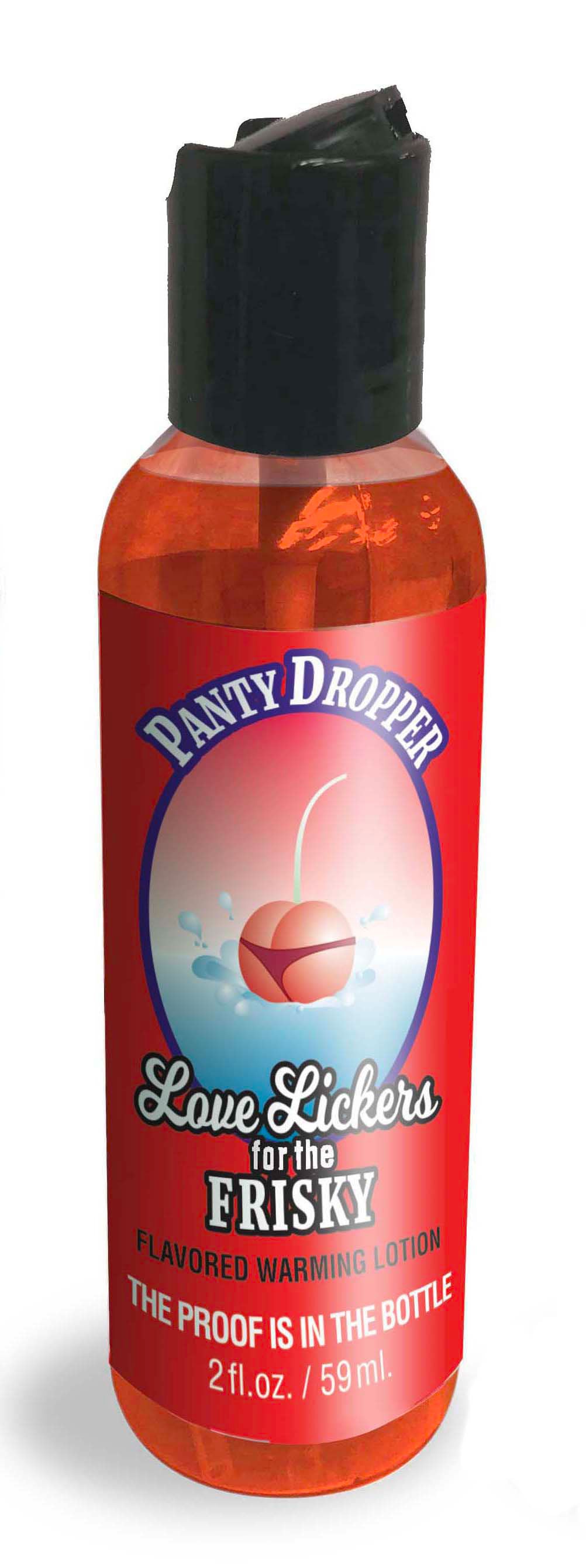 Love Lickers Fuzzy Navel Edible Warming Massage Oil 1.76 oz Massage Oil