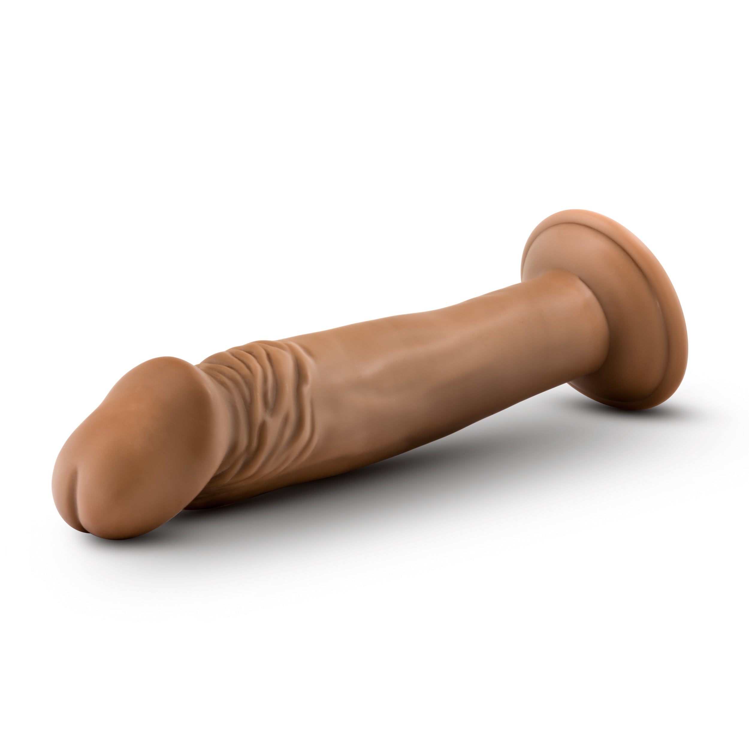 Blush Dr Skin Small 6 Inch Suction Cup Dildo Mocha Color Dongs Realistic