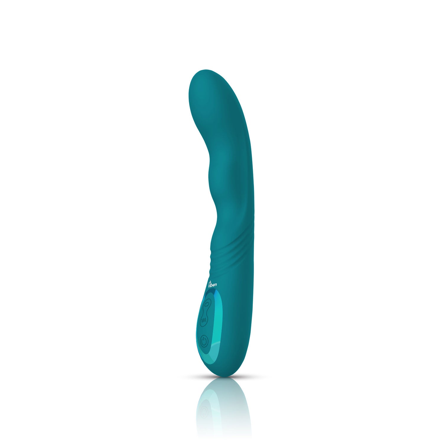 Viben Swagger Ocean Rotating G-Spot Vibrator Blue Electric Massager
