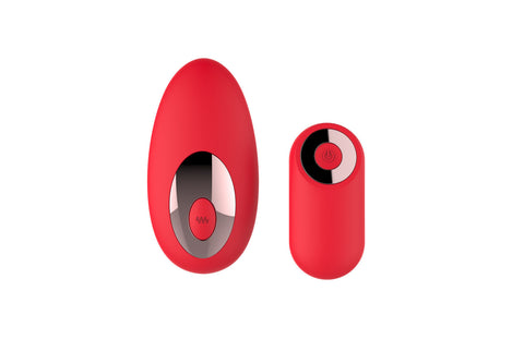 Party Girl Panty Vibe Tiger Lily Red Adult Intimacy Toy Red BULLETS