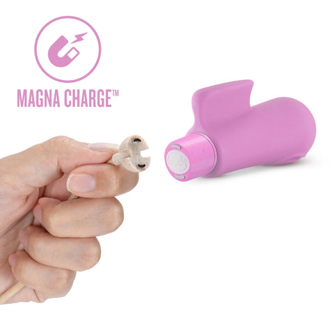 Gaia Eco Delight Purple Clitoral Vibrator with 10 Modes Purple Finger Stimulator