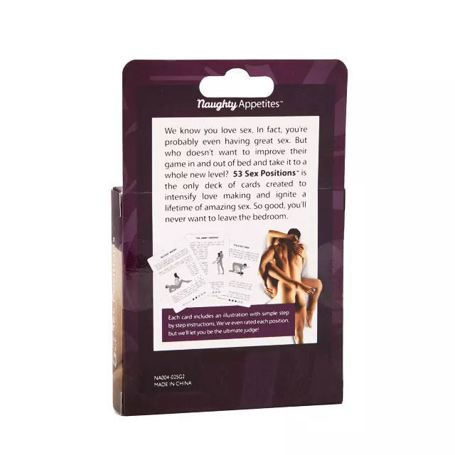 53 Sex Positions Card Game Default Title Games