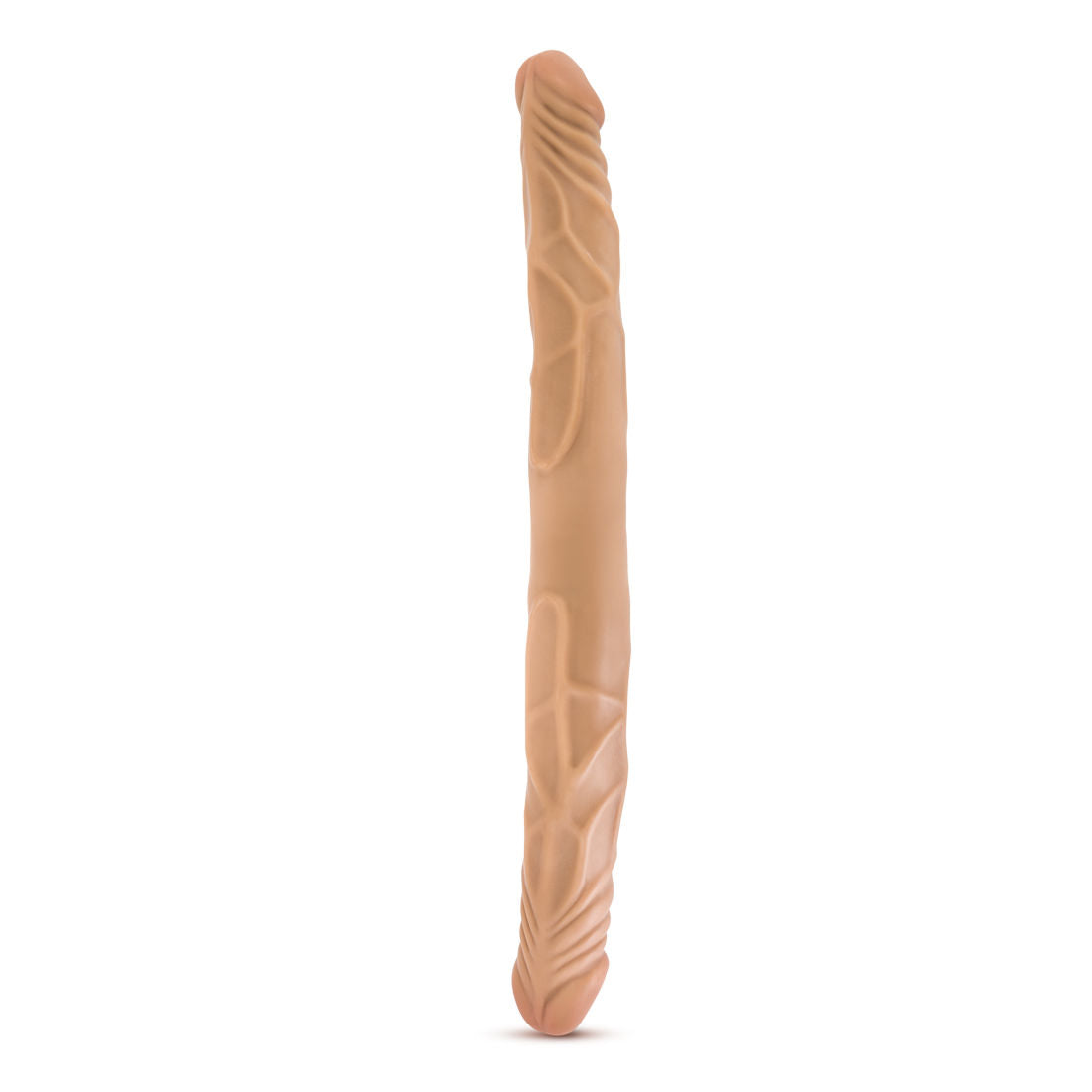 B Yours 14 Inch Beige Double Dildo for Lesbian Couples Double Dongs
