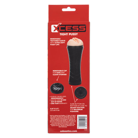 Xcess Tight Pussy (Brown) – Discreet Masturbator Beige > Sex Toys For Men > Masturbators > Manual