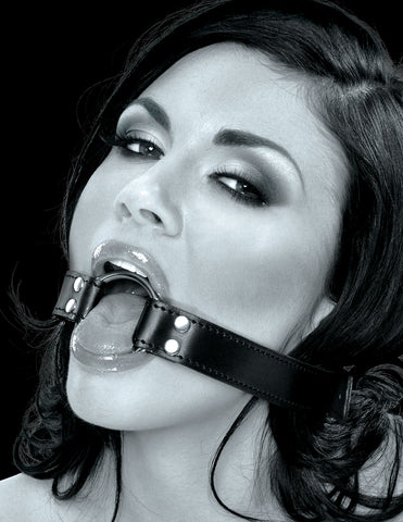Fetish Fantasy Limited Edition Black O-Ring Gag for Adults Black Gags