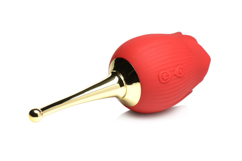 Bloomgasm Flutter Rose Clitoral Stimulator with Butterfly Teaser