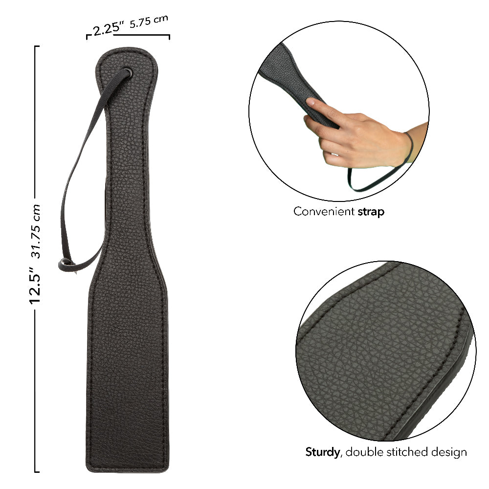 Nocturnal Collection Black Paddle for Intense Sensory Play > Bondage Gear > Paddles