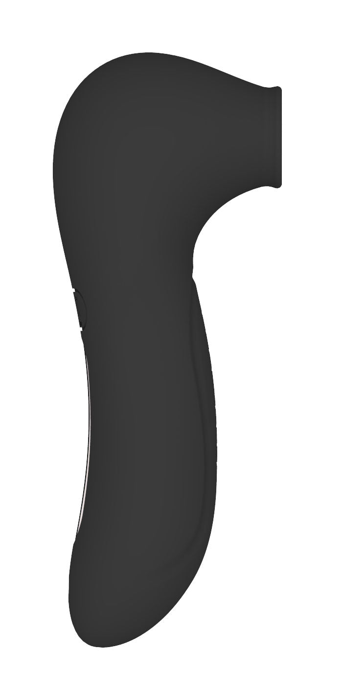 Voodoo Beso Xoxo Black Clitoral Vibrator With Touchless Suction Suction Stimulator
