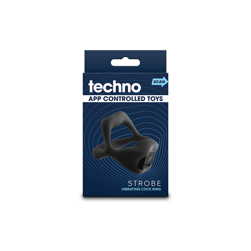 Techno Strobe Vibrating Cock Ring Cock Rings Vibrating