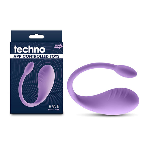 Techno Rave Insertable Vibrator for Ultimate Pleasure Experience Purple Couples Toys