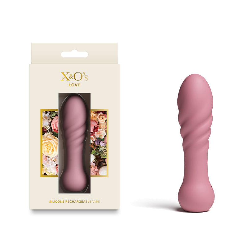 NS Novelties X & O's Love – Waterproof 10.7 cm USB Rechargeable Bullet Vibrator Pink > Vibrators > Mini Vibrators