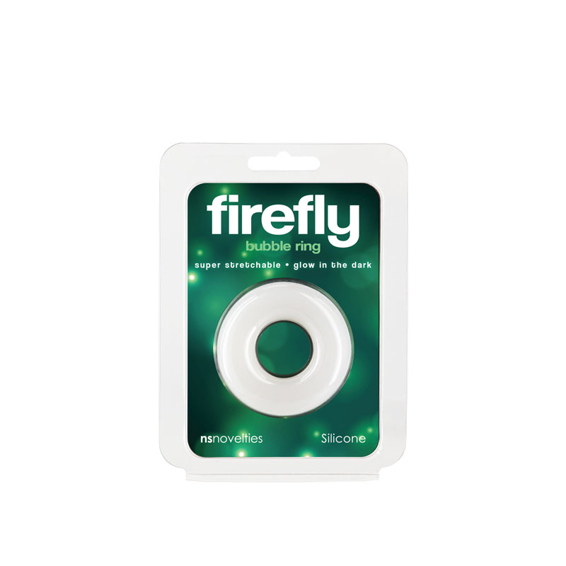 Firefly Bubble Ring Medium Glow in the Dark Cock Ring Super Stretch > Cock Ring > Single