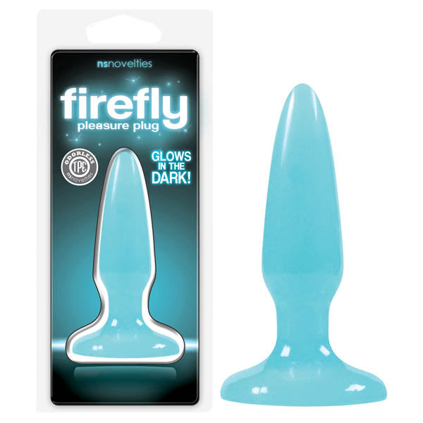 Firefly Pleasure Plug Glow in the Dark 8.1 cm – Mini Butt Plug > Anal Range > Butt Plugs