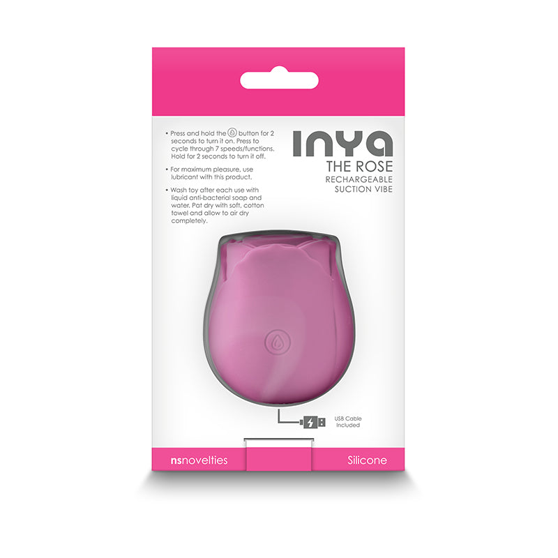 Inya The Rose Clitoral Air Pulsation Stimulator Suction Stimulator