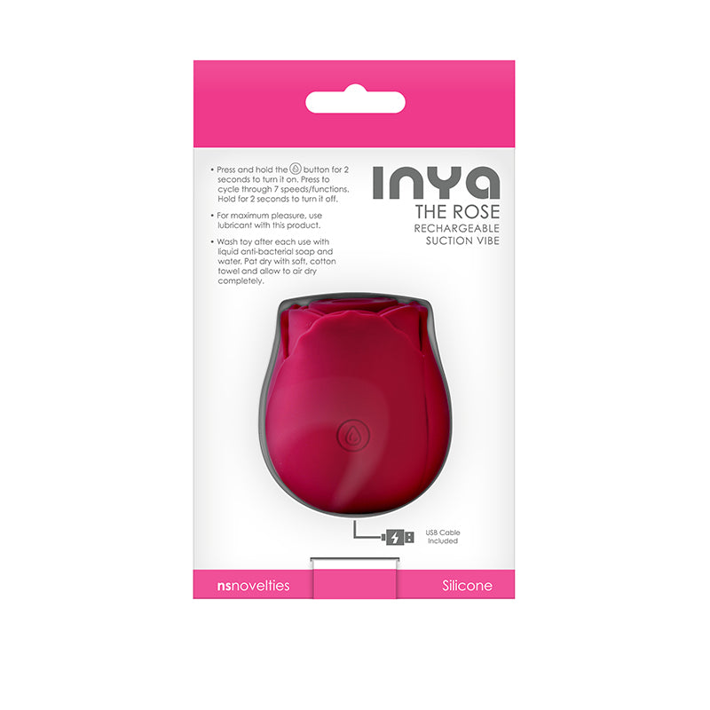 Inya The Rose Clitoral Air Pulsation Stimulator > Sex Toys For Ladies > Rose Stimulators