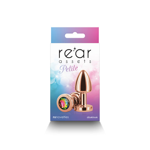Rear Assets Petite Anal Toy with Rainbow Gem > Anal Range > Jewel Butt Plugs