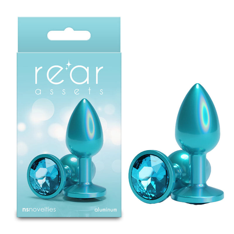Rear Assets Iridescent Champagne Small 2.8 Inch – Lightweight Butt Plug > Anal Range > Butt Plugs
