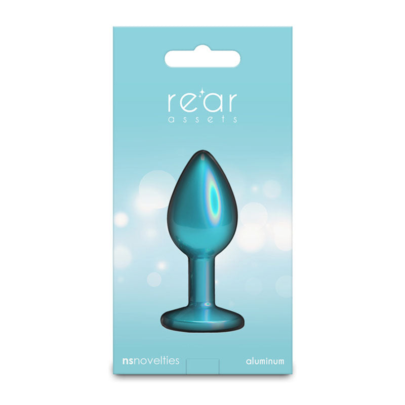 Rear Assets Iridescent Champagne Small 2.8 Inch – Lightweight Butt Plug > Anal Range > Butt Plugs