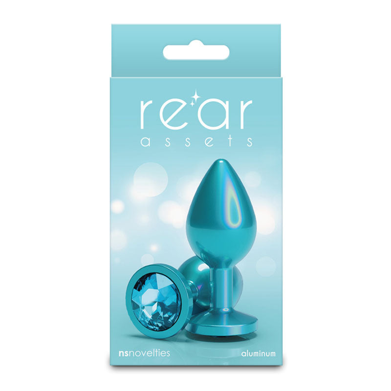 Rear Assets Iridescent Champagne Medium 3.23 Inch – Lightweight Butt Plug > Anal Range > Butt Plugs