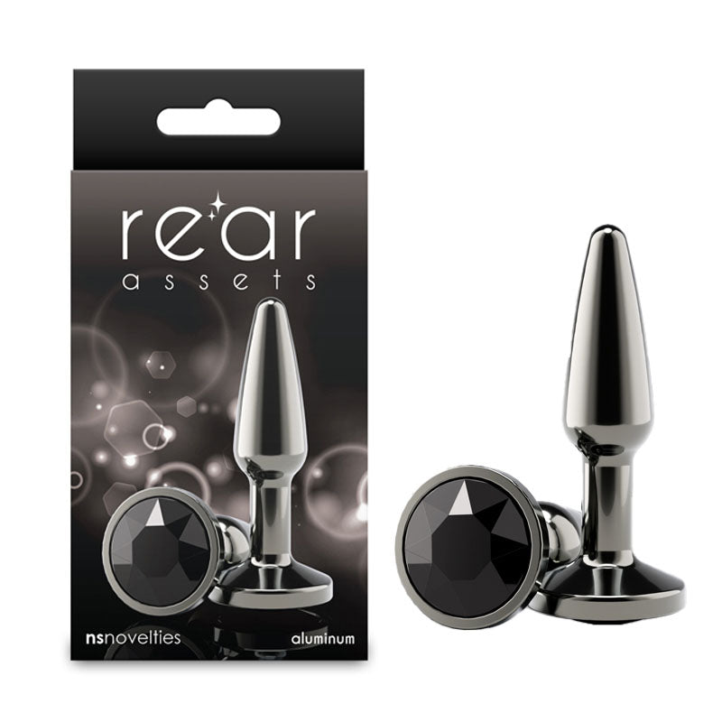 Rear Assets Tapered Small 3.07 Inch – Lightweight Butt Plug Black > Anal Range > Butt Plugs