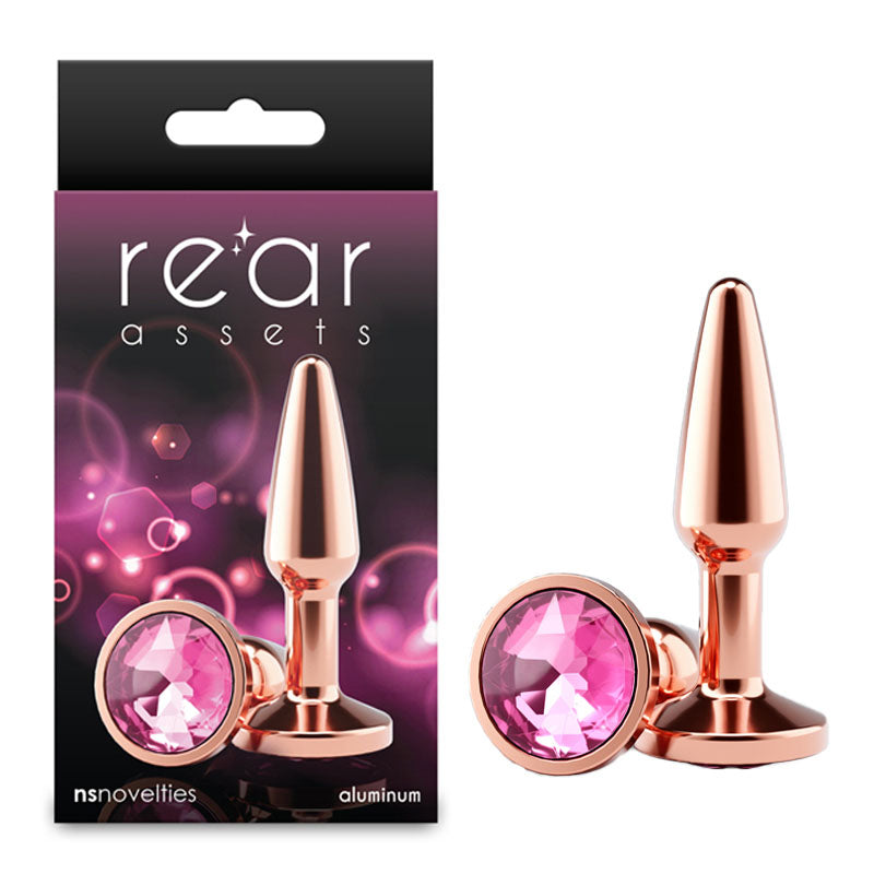 Rear Assets Tapered Small 3.07 Inch – Lightweight Butt Plug Pink > Anal Range > Butt Plugs