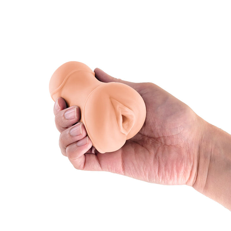 Pocket Pals Vagina Stroker – Body-Safe Masturbator Strokers - Manual