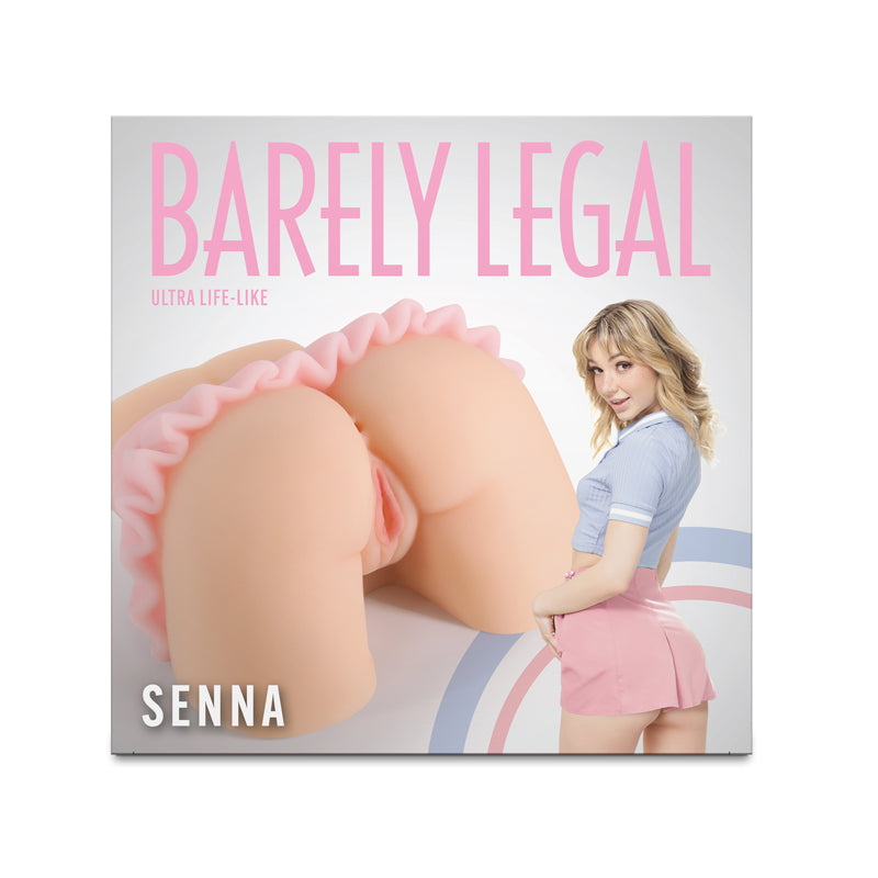 Barely Legal Senna (White) – Realistic Soft Stroker Sleeve > Sex Toys For Men > Masturbators > Manual