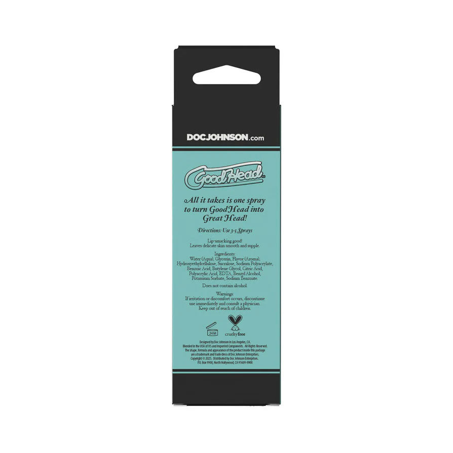 Goodhead Juicy Head Pia Colada – Sugar-Free Vegan Friendly Dry Mouth Spray 2 oz > Lube > Oral Gels & Sprays
