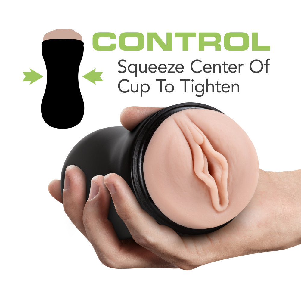 M for Men Soft and Wet Self Lubricating Stroker Cup Vanilla > Sex Toys For Men > Masturbators Cup
