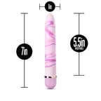 Strawberry Fields Pink Mini Vibrator with Multi-Speed Vibration 5.5" Insertible > Vibrators > Standard Vibrators