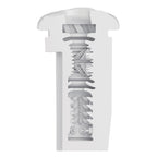Optimum Power Lifelike Pulsar Stroker White Male Masturbator with Vibration and Suction Functions > Sex Toys For Men > Masturbators > Vibrating