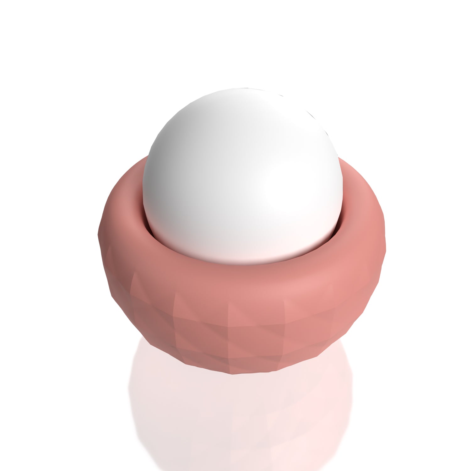 Cuties - Dotty Rechargeable Floating Egg Vibe (Dusty Rose) One Size > Sex Toys For Ladies > Rose Stimulators