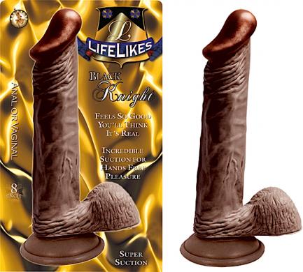 Lifelike Latin Knight 8 Inch Realistic Silicone Dildo With Balls > Dildos > Realistic Dildos