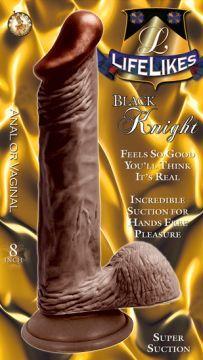 Lifelike Latin Knight 8 Inch Realistic Silicone Dildo With Balls > Dildos > Realistic Dildos