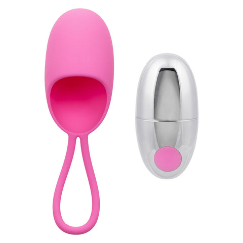 Turbo Buzz Bullet Vibrator With Removable Silicone Sleeve Pink BULLETS