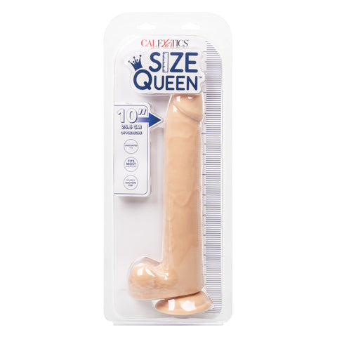Size Queen 10 Inch Realistic Dildo in Ivory for Adults Dongs Realistic