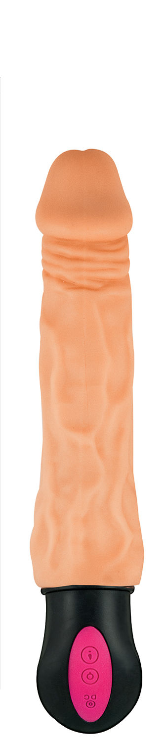 Natural Realskin Hot Bendable Vibrator Flesh DONGS Vibrating