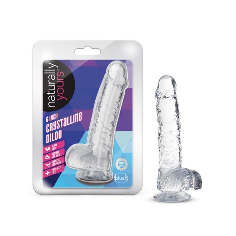 Naturally Yours Crystaline (Diamond) 6 Inch Dildo – Lifelike Dildo > Dildos > Realistic Dildos Main image