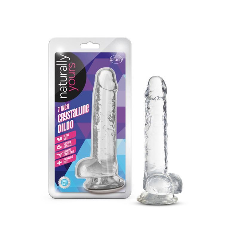 Naturally Yours 7 Inch Crystaline Dildo Diamond > Dildos > Realistic Dildos Main image