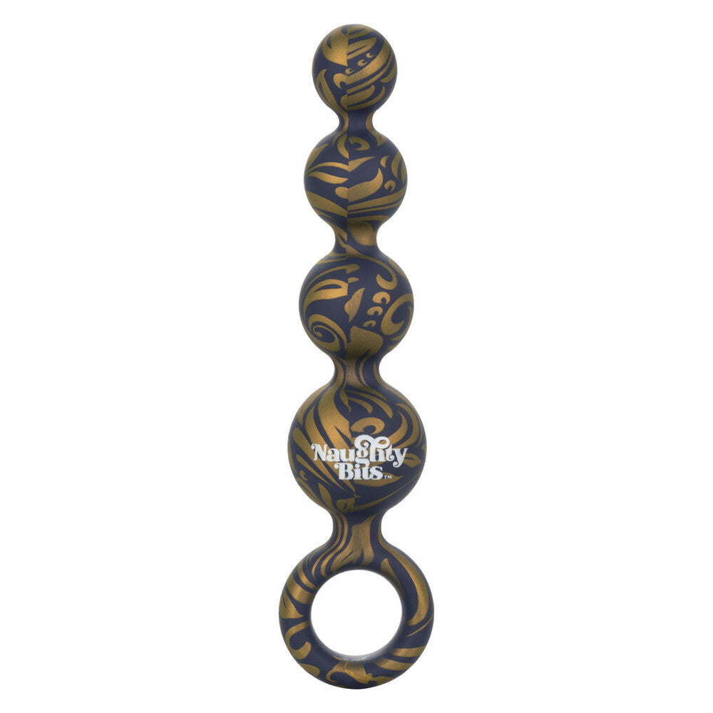Naughty Bits Butt Balls – Silicone Booty Beads 4.5" Insertable > Anal Range > Anal Beads