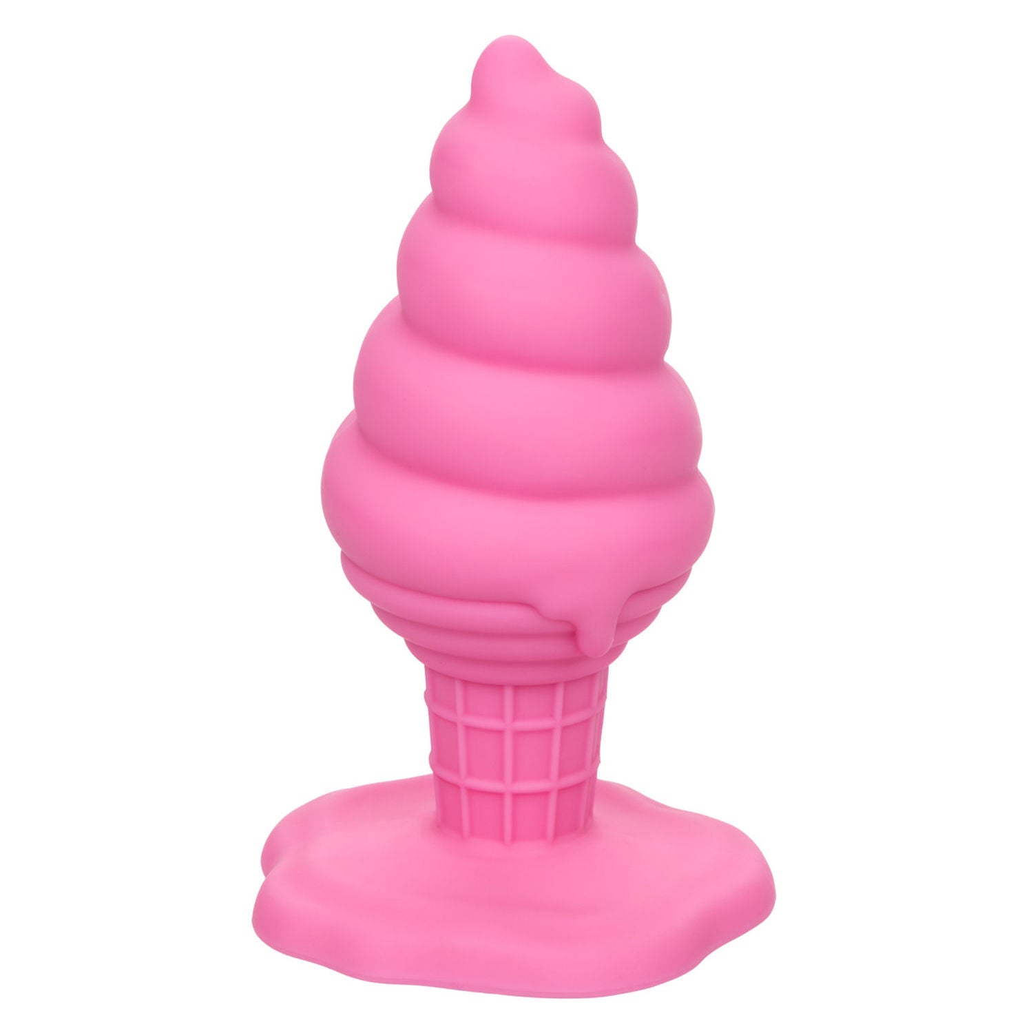 Naughty Bits Pink Ice Cream Cone Butt Plug - 3.75" x 1.75" > Anal Range > Butt Plugs Main image
