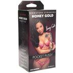 Honey Gold Signature Masturbator Featuring Textured Interior Brown > Sex Toys For Men > Masturbators > Manual