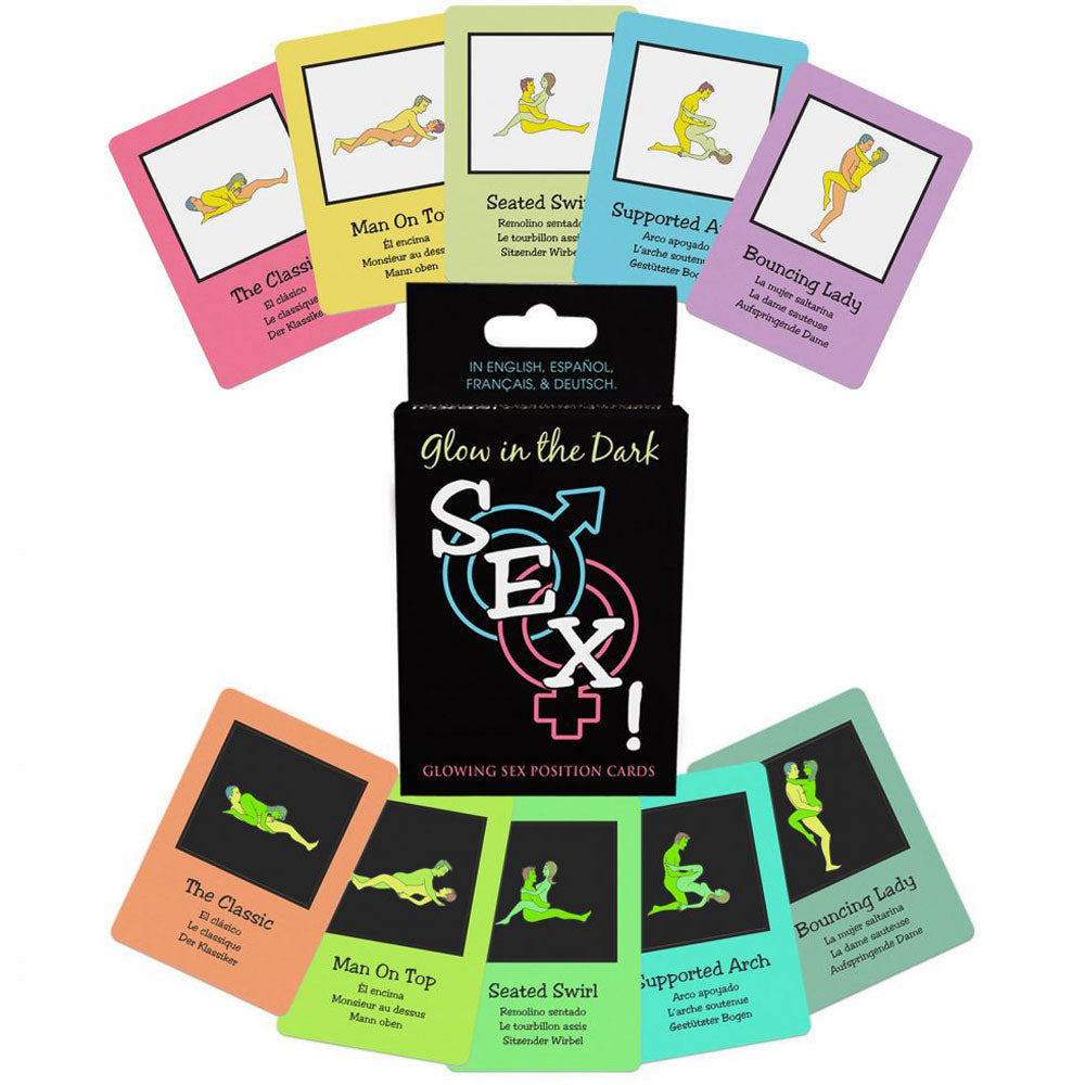Glow in the Dark Erotic Card Game by Kheper Games Multi > Novelties > Card Games